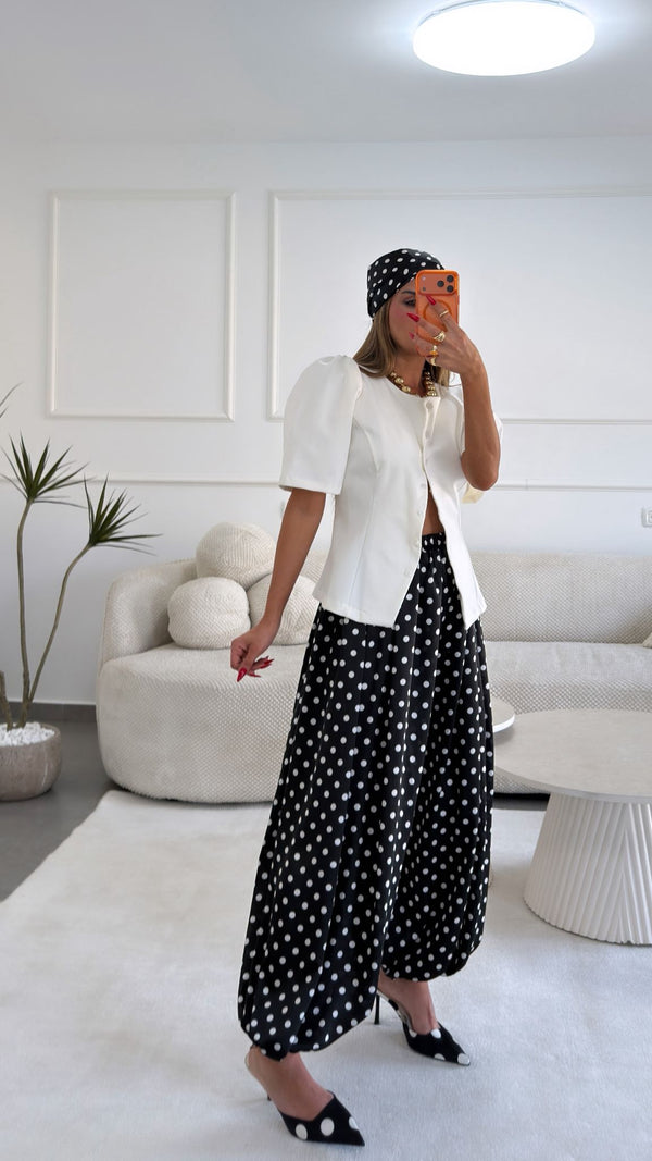 מכנסי בלון נקודות