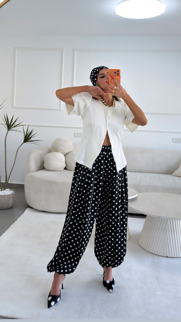 מכנסי בלון נקודות