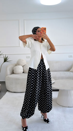 מכנסי בלון נקודות