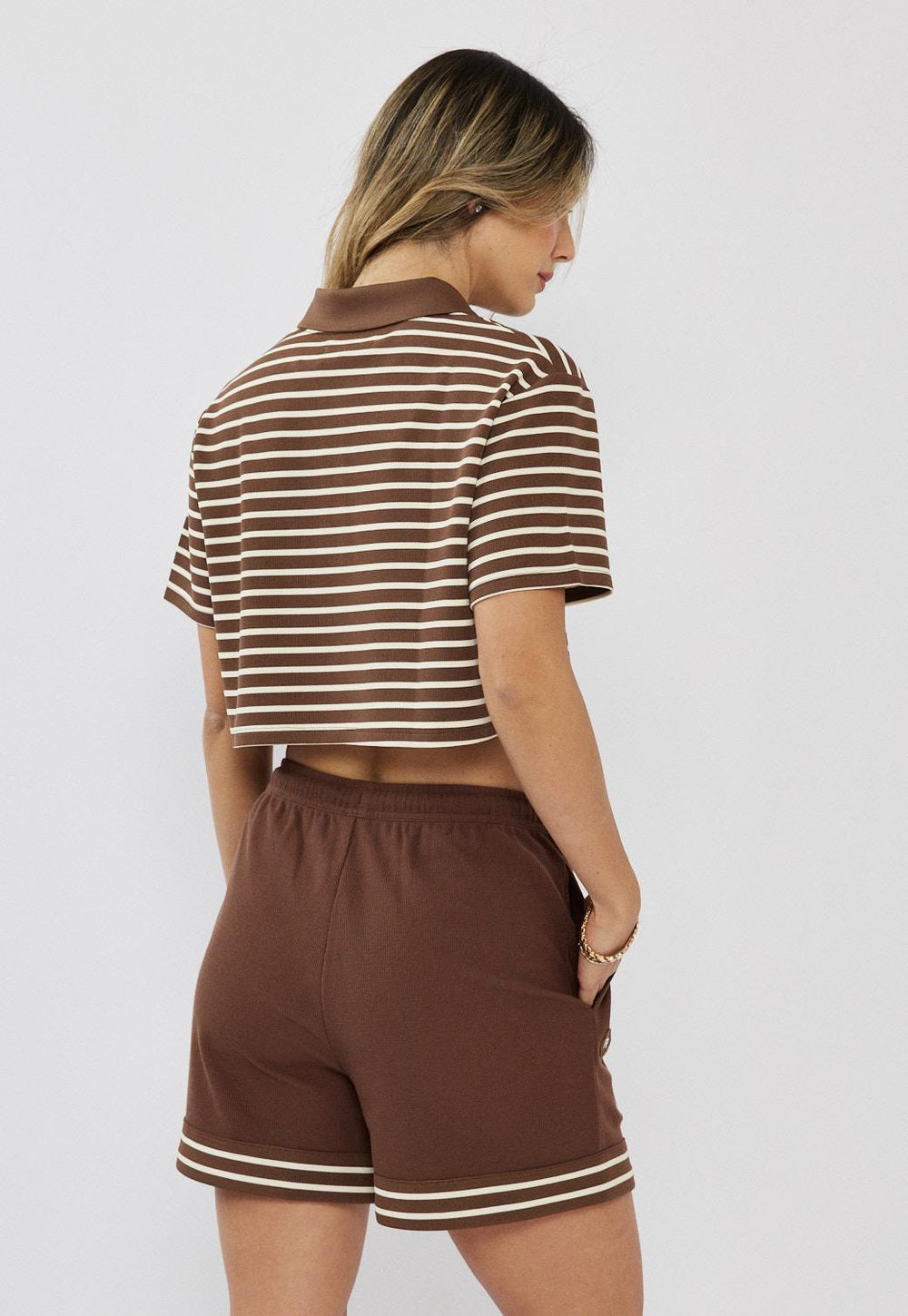 חולצת פולו Brown Replay