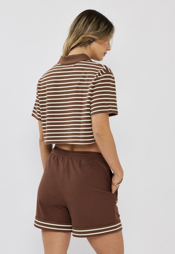 חולצת פולו Brown Replay