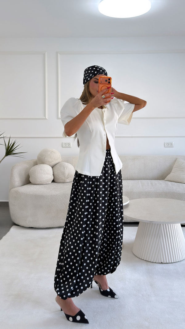 מכנסי בלון נקודות