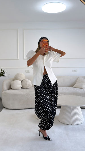 מכנסי בלון נקודות