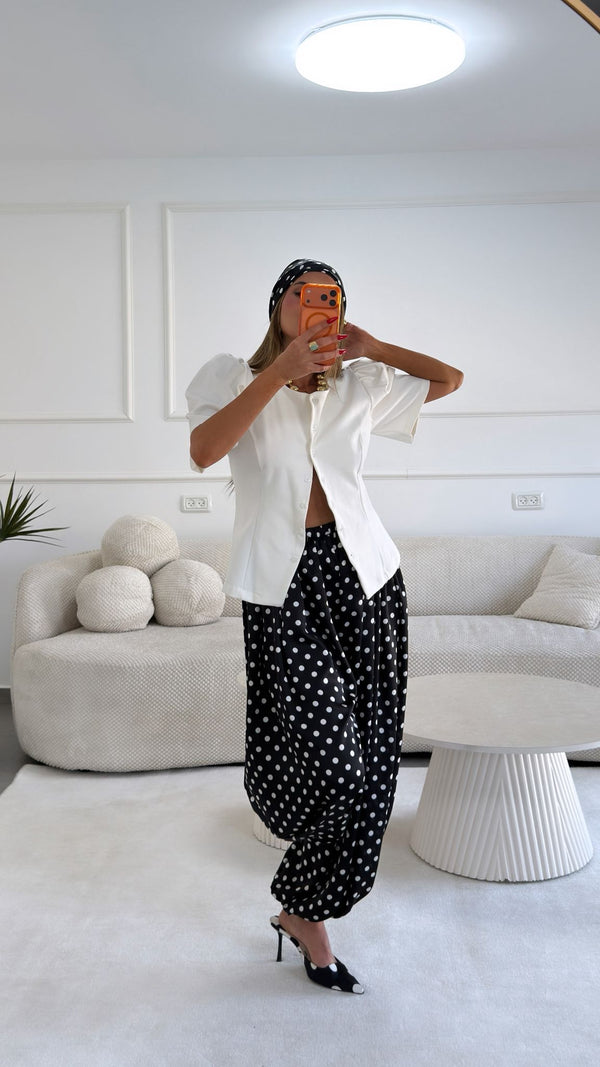 מכנסי בלון נקודות