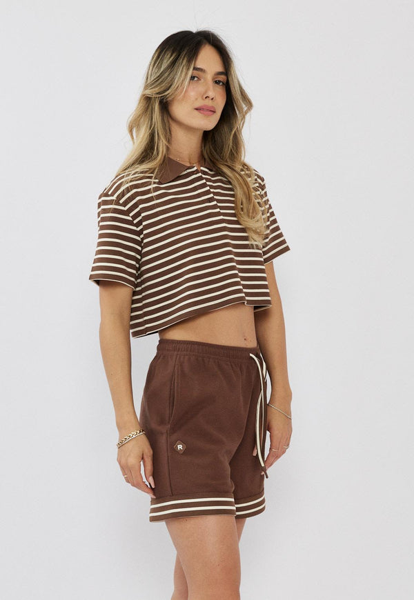 חולצת פולו Brown Replay