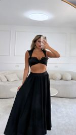 ⁦חליפת טופ חצאית⁩ – תמונה ⁦8⁩