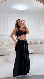 ⁦חליפת טופ חצאית⁩ – תמונה ⁦3⁩