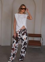 ⁦מכנסי Moo print⁩ – תמונה ⁦2⁩