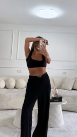 ⁦מכנס Rolly black⁩ – תמונה ⁦2⁩