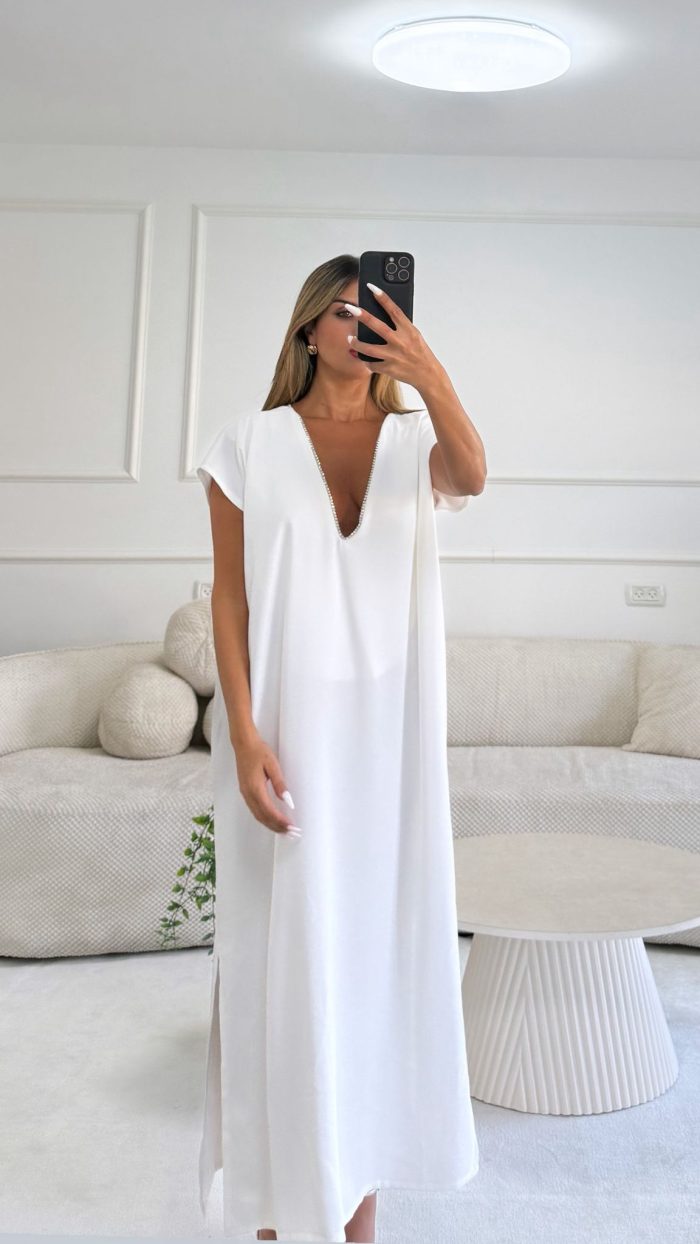 ⁦שמלת קורינה White⁩ – תמונה ⁦2⁩